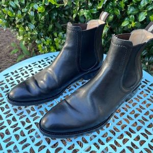 COACH Mens Chelsea Boot Black Leather Size 9 “Alan” Boot